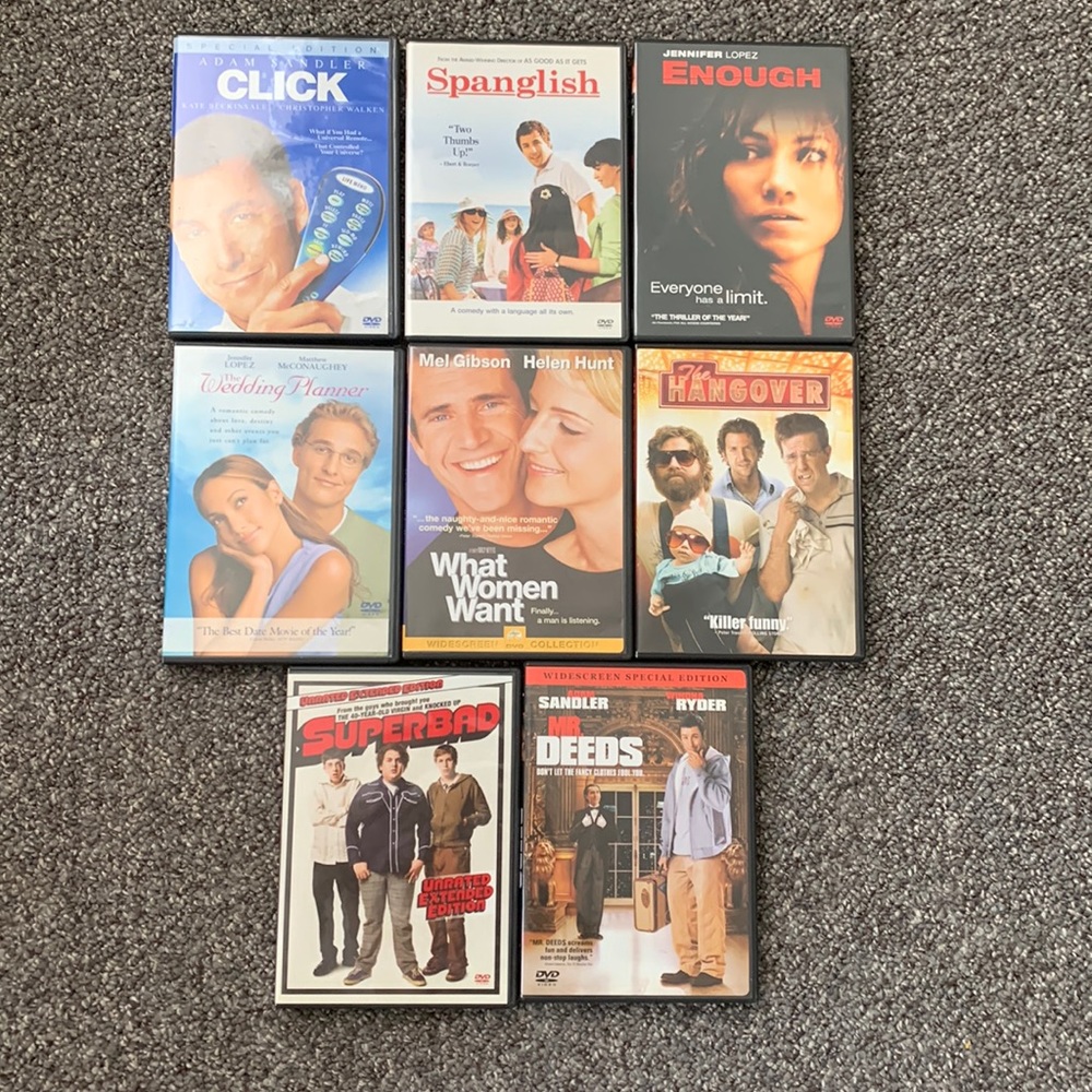 Dvd movie bundle